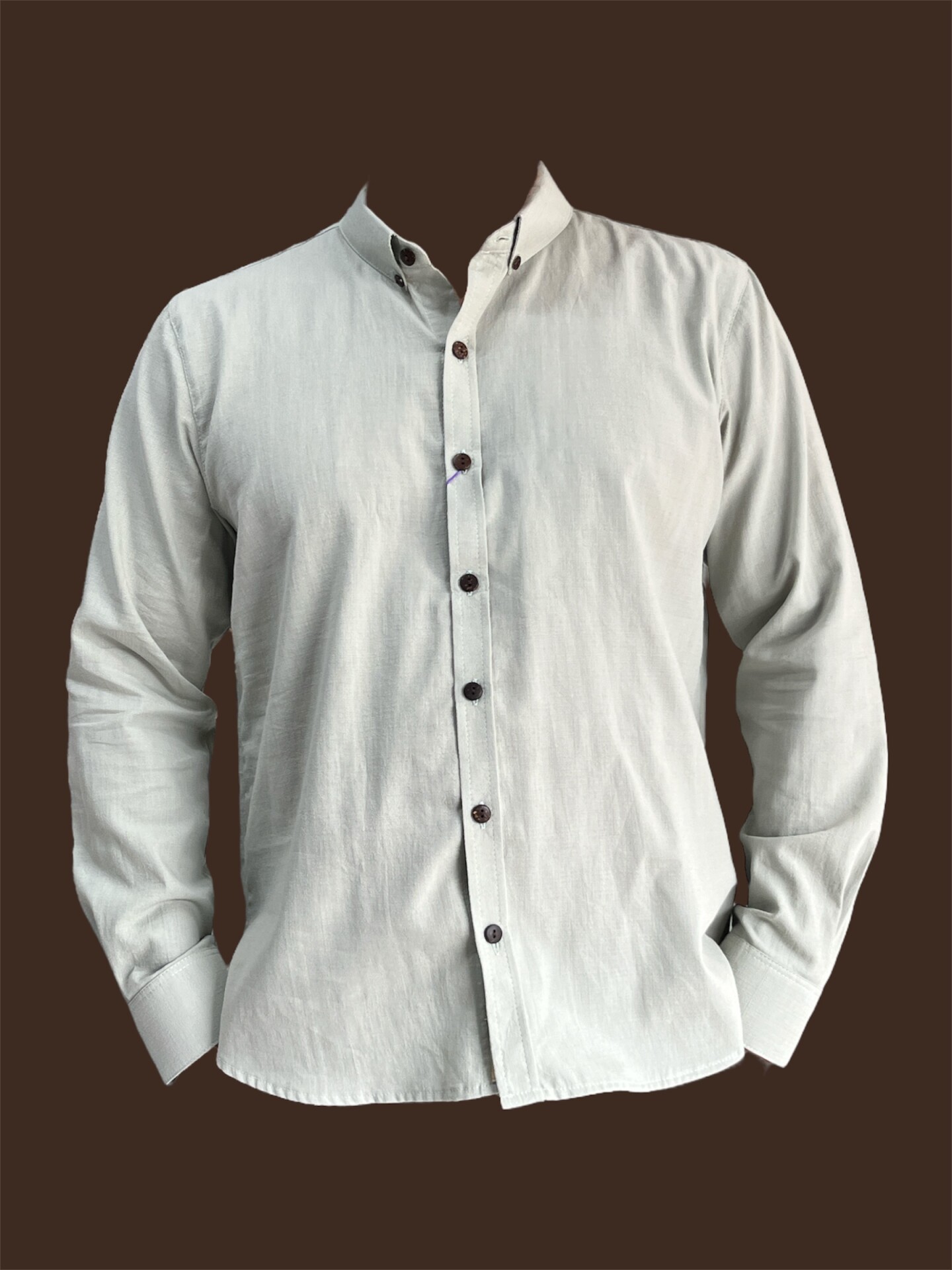 Camisa hombre manga larga