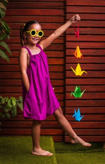 Mono  enterizo origami