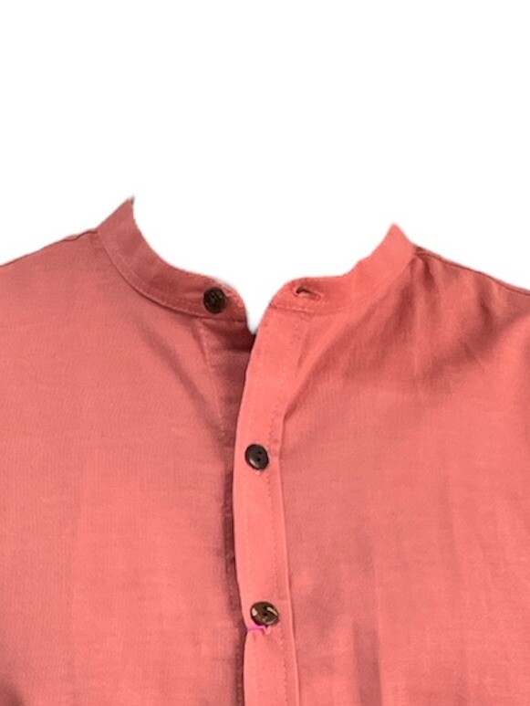 Camisa Hombre manga larga color rosada